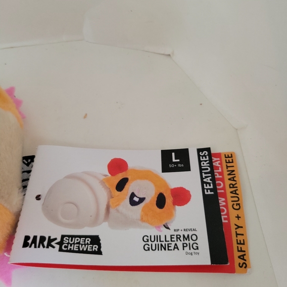 Bark Guillermo Guinea PigDog Toy for Large Dogs 50+ Pounds. NEW WITH TAGS - Picture 2 of 3